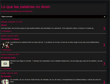 Tablet Screenshot of loquelaspalabrasnodicen.blogspot.com