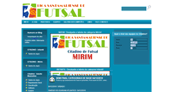Desktop Screenshot of ligasmfutsal.blogspot.com