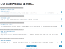 Tablet Screenshot of ligasmfutsal.blogspot.com
