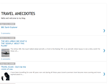 Tablet Screenshot of anecdotesandtravels.blogspot.com