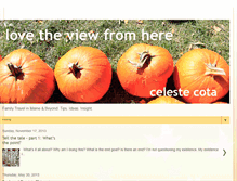 Tablet Screenshot of celestecota.blogspot.com
