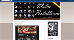 Desktop Screenshot of milesbotellines.blogspot.com