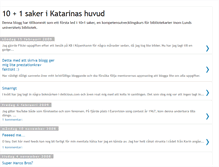 Tablet Screenshot of 11sakerikatarinashuvud.blogspot.com