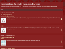 Tablet Screenshot of comunidade-scj.blogspot.com