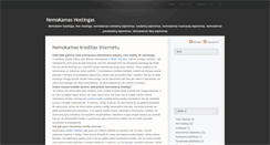 Desktop Screenshot of nemokamashostingas.blogspot.com