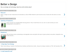 Tablet Screenshot of betterxdesign.blogspot.com