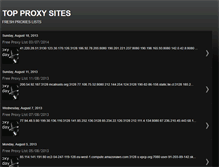 Tablet Screenshot of my-list-proxies.blogspot.com
