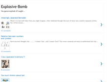 Tablet Screenshot of explosive-bomb.blogspot.com