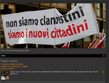 Tablet Screenshot of immigratiautoorganizzatimilano.blogspot.com