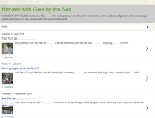 Tablet Screenshot of harvestwithglee.blogspot.com