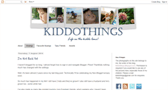 Desktop Screenshot of kiddothings.blogspot.com