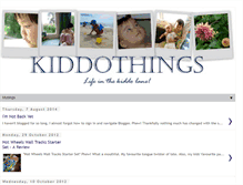 Tablet Screenshot of kiddothings.blogspot.com