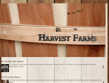 Tablet Screenshot of harvestfarms.blogspot.com