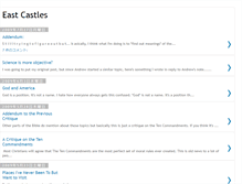 Tablet Screenshot of eastcastles.blogspot.com