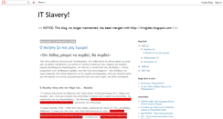 Desktop Screenshot of itslavery.blogspot.com