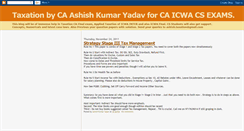 Desktop Screenshot of indirect-taxation-excise-custom-gst.blogspot.com