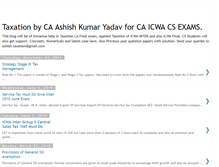 Tablet Screenshot of indirect-taxation-excise-custom-gst.blogspot.com