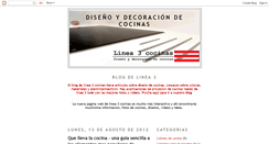 Desktop Screenshot of linea3cocinas.blogspot.com