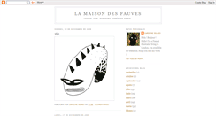 Desktop Screenshot of lamaisondesfauves.blogspot.com