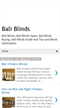 Mobile Screenshot of myblinds.blogspot.com