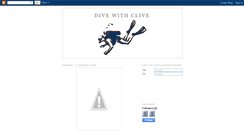 Desktop Screenshot of divewithclive.blogspot.com