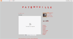 Desktop Screenshot of patemouille.blogspot.com