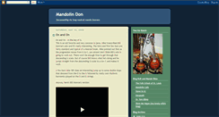 Desktop Screenshot of mandolindon.blogspot.com