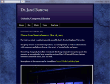 Tablet Screenshot of jaredburrows.blogspot.com