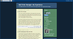 Desktop Screenshot of mailordermanagerexperiences.blogspot.com