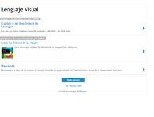 Tablet Screenshot of lenguajevisualunimex.blogspot.com