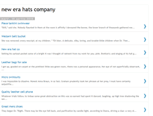 Tablet Screenshot of new-era-hats-company-254.blogspot.com