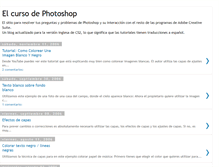 Tablet Screenshot of cursodephotoshop.blogspot.com