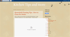 Desktop Screenshot of kitchen-geek.blogspot.com