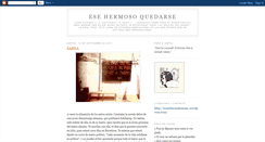 Desktop Screenshot of esehermosoquedarse.blogspot.com