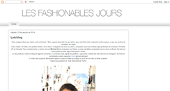 Desktop Screenshot of lesfashionablesjours.blogspot.com