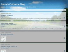 Tablet Screenshot of jennysguidanceblog.blogspot.com