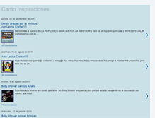 Tablet Screenshot of caritoinspiraciones.blogspot.com