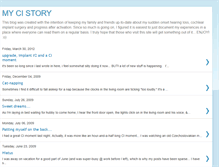 Tablet Screenshot of my-ci-story.blogspot.com