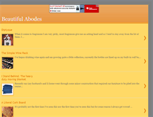 Tablet Screenshot of beautifulabodes.blogspot.com