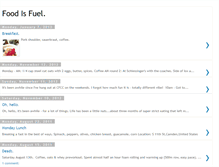 Tablet Screenshot of fuelingmeghan.blogspot.com