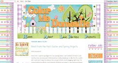 Desktop Screenshot of colormedomestic.blogspot.com