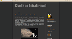 Desktop Screenshot of civetteauboisdormant.blogspot.com