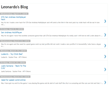 Tablet Screenshot of leonardomhenry.blogspot.com