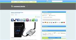 Desktop Screenshot of hardware-drivers.blogspot.com