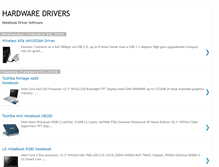 Tablet Screenshot of hardware-drivers.blogspot.com