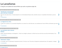 Tablet Screenshot of lalanzallamas.blogspot.com