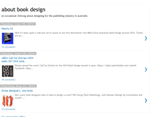 Tablet Screenshot of aboutbookdesign.blogspot.com