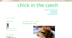 Desktop Screenshot of chickinczech.blogspot.com