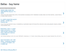 Tablet Screenshot of dallas-buyhome.blogspot.com