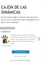 Mobile Screenshot of cajondemaestro-dinamicas.blogspot.com